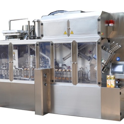 Uht flavoured milk pasteurized milk filling sealing machines bw-2500